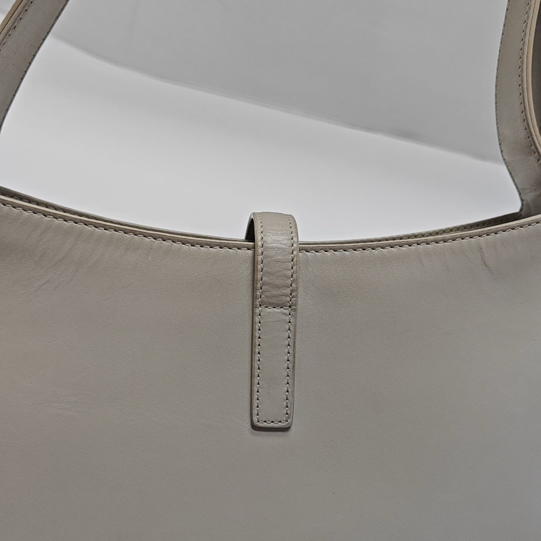 LE 5 À 7 Small Calfskin White