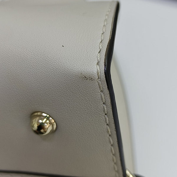 Stirrup Calfskin White