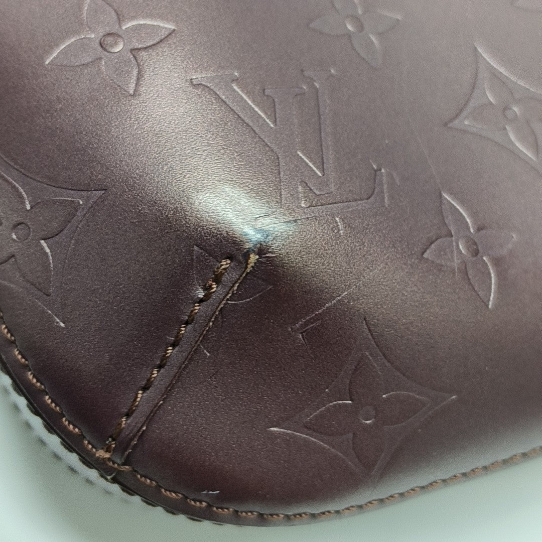 FOWLER Monogram Calfskin Red