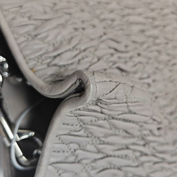 Lambskin Tote Bag Gray