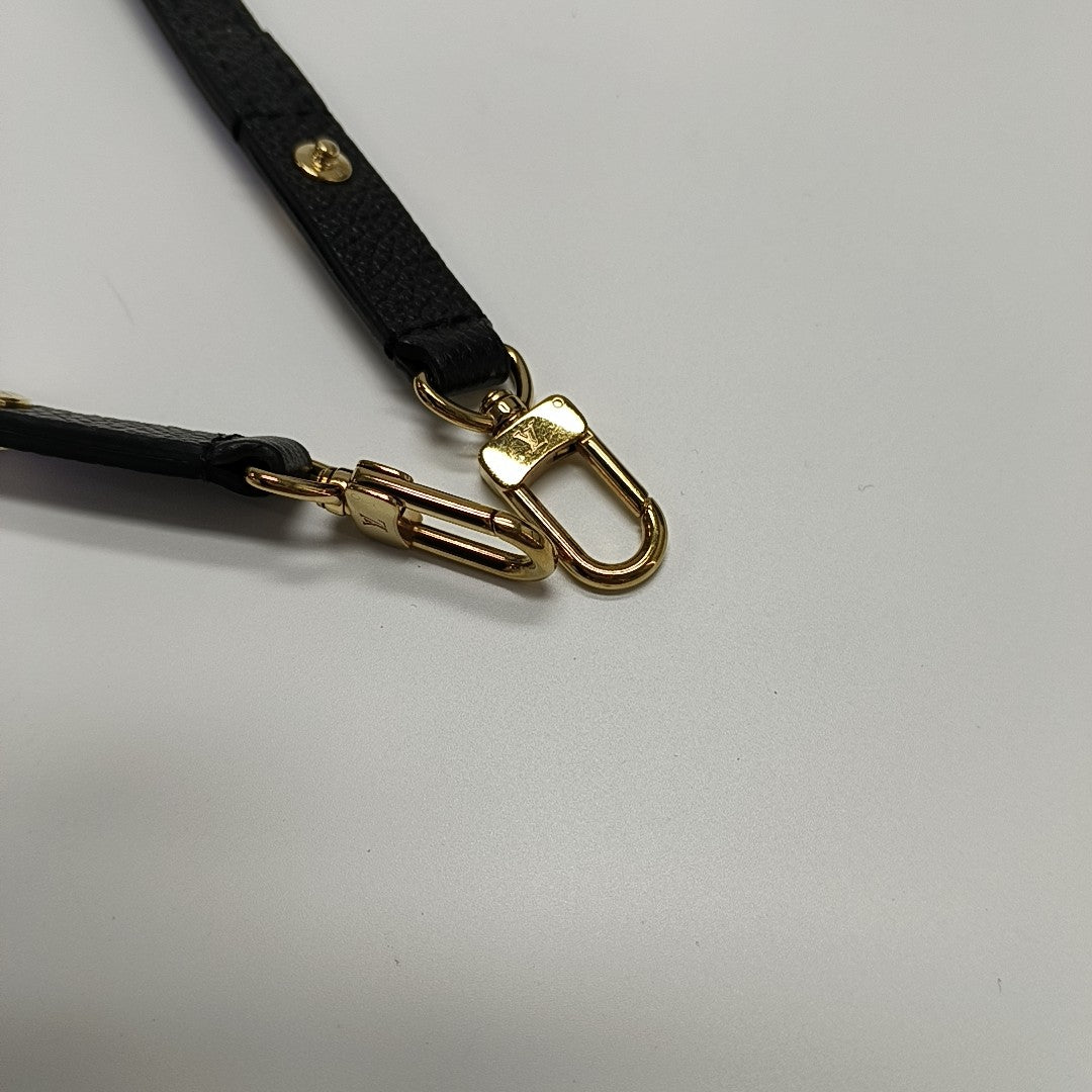 IVY Monogram Calfskin Black