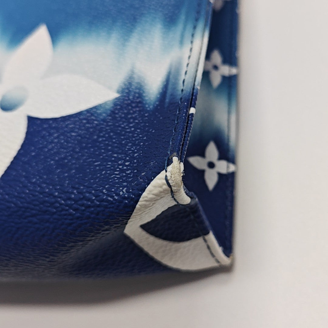 TOILET POCKET 26 Monogram Coated Canvas Blue