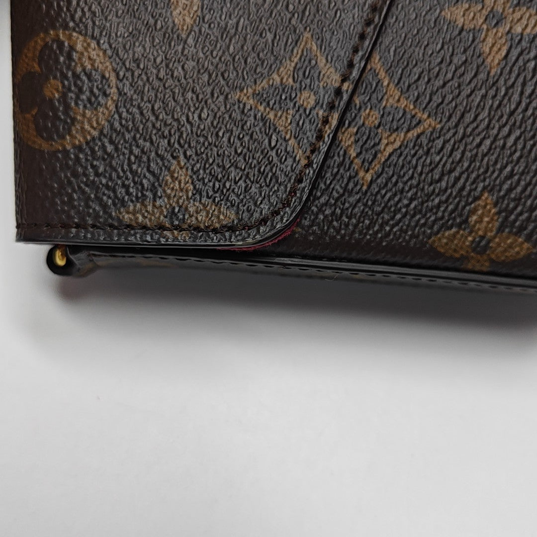 FÉLICIE Monogram Coated Canvas Brown