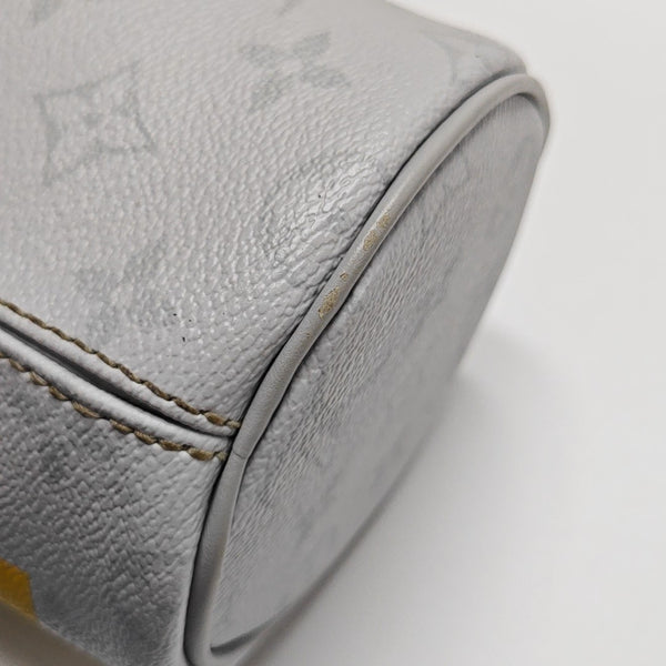 CHALK Monogram Coated Canvas Gray