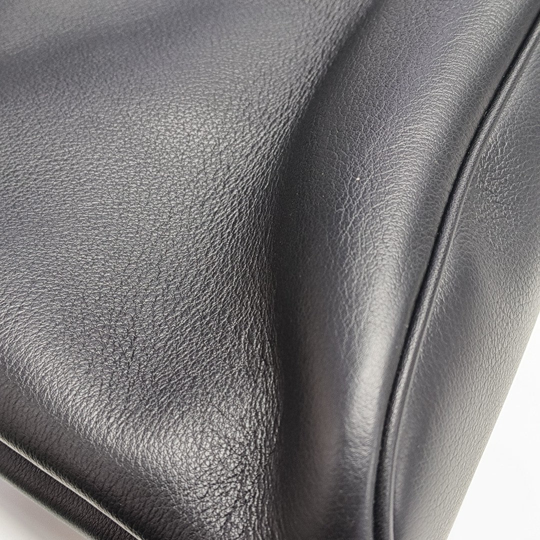Buckle Small Calfskin Black