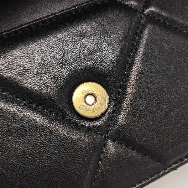 CHANEL 19 WOC Quilted Lambskin Black