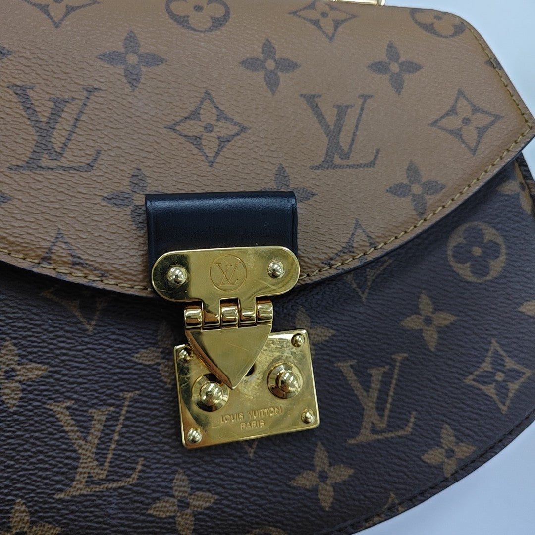 EDEN Monogram Coated Canvas Brown
