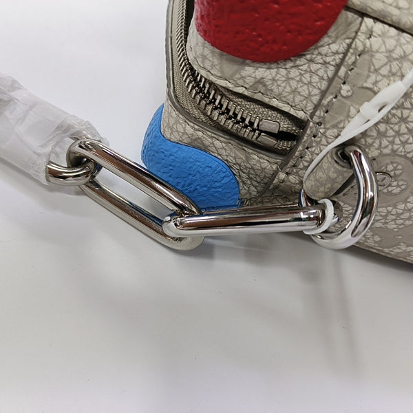 SOFT TRUNK Mini Monogram Calfskin Silver