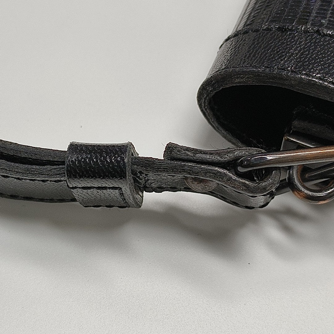 Calfskin Shoulder Bag Black
