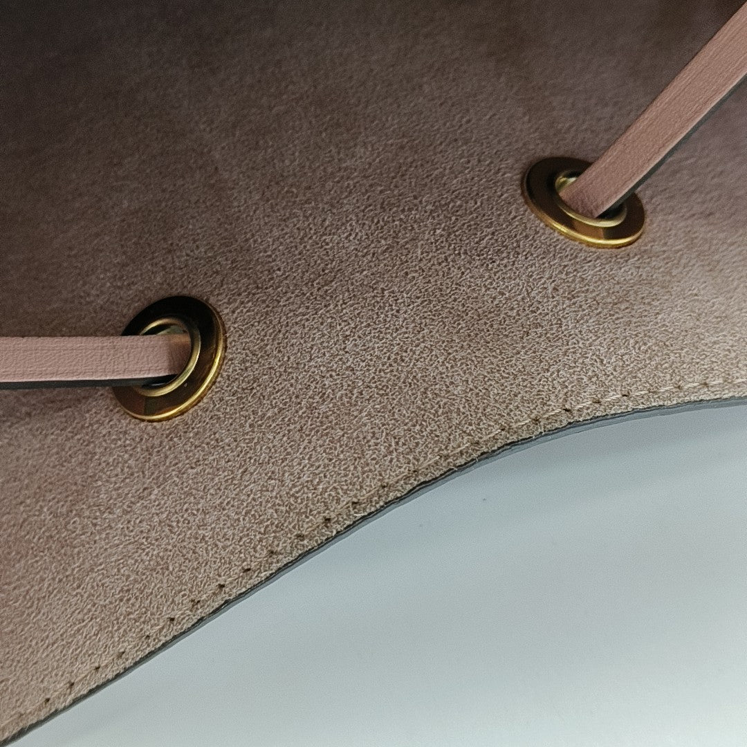 NÉONOÉ MM Monogram Coated Canvas Brown
