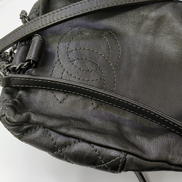 Quilted Calfskin Gray
