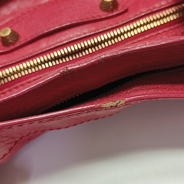 Classic City Small Lambskin Red