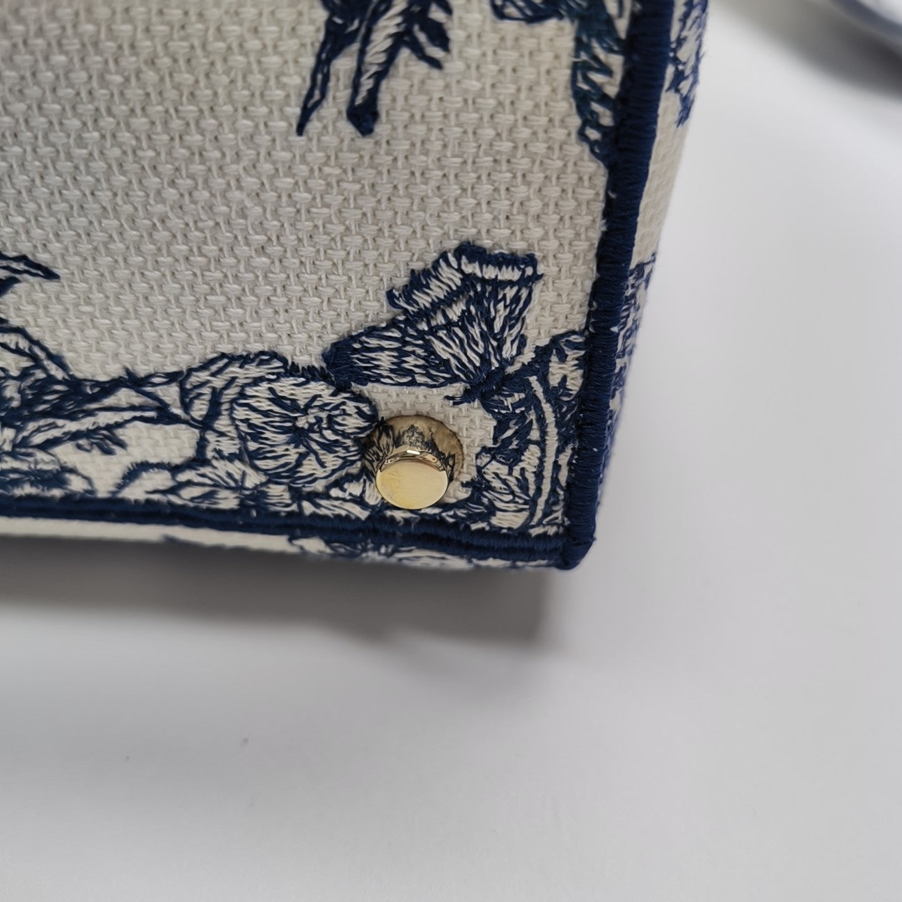 Lady D-Lite Medium Canvas Blue