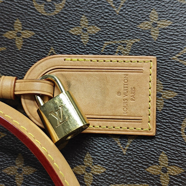 PALAIS PM Monogram Coated Canvas Brown