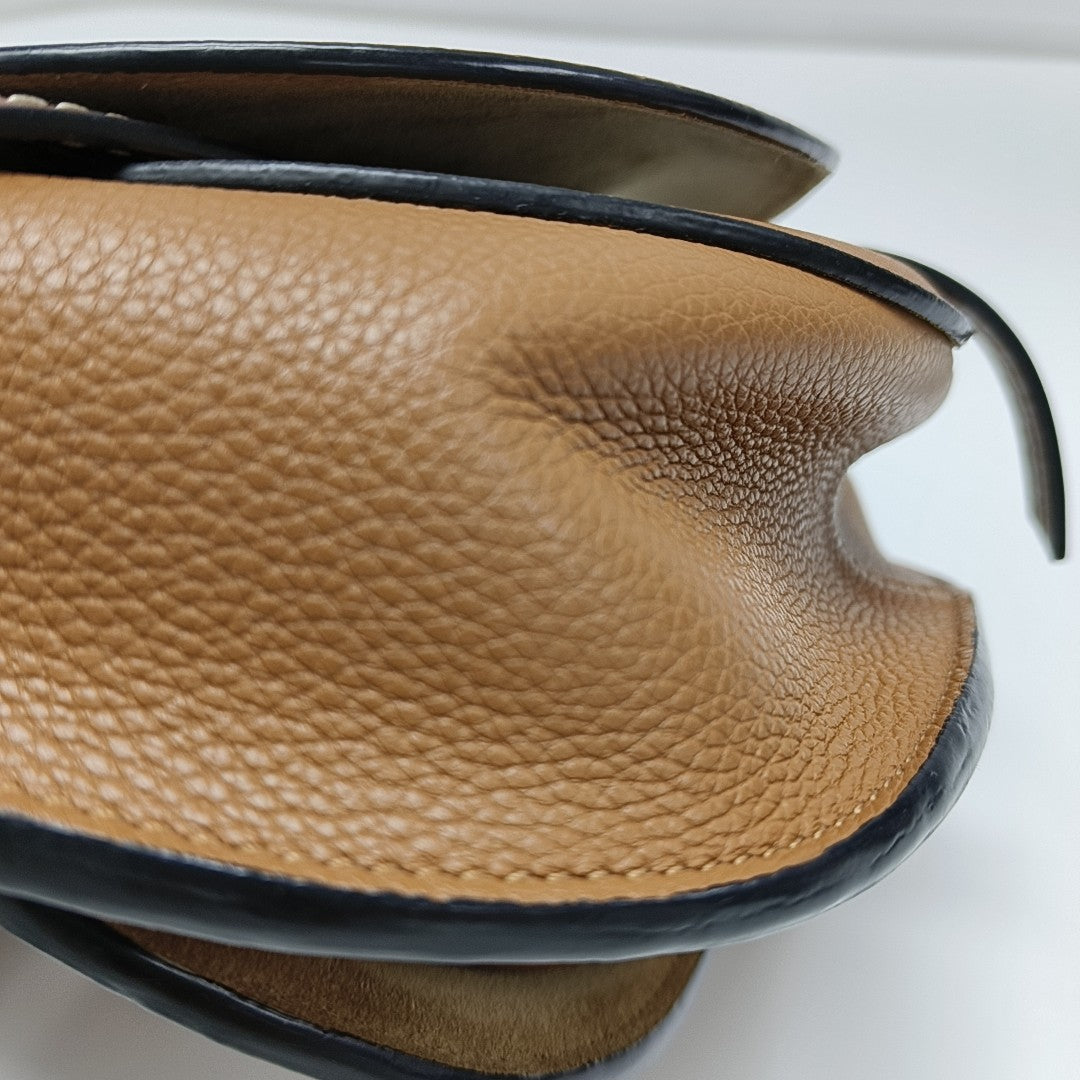 Gate Small Calfskin Brown