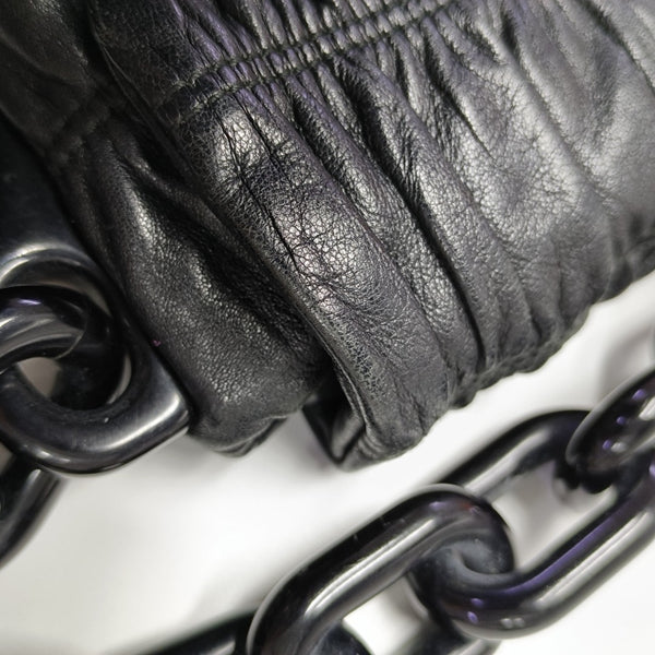 Gaufre Quilted Lambskin Black