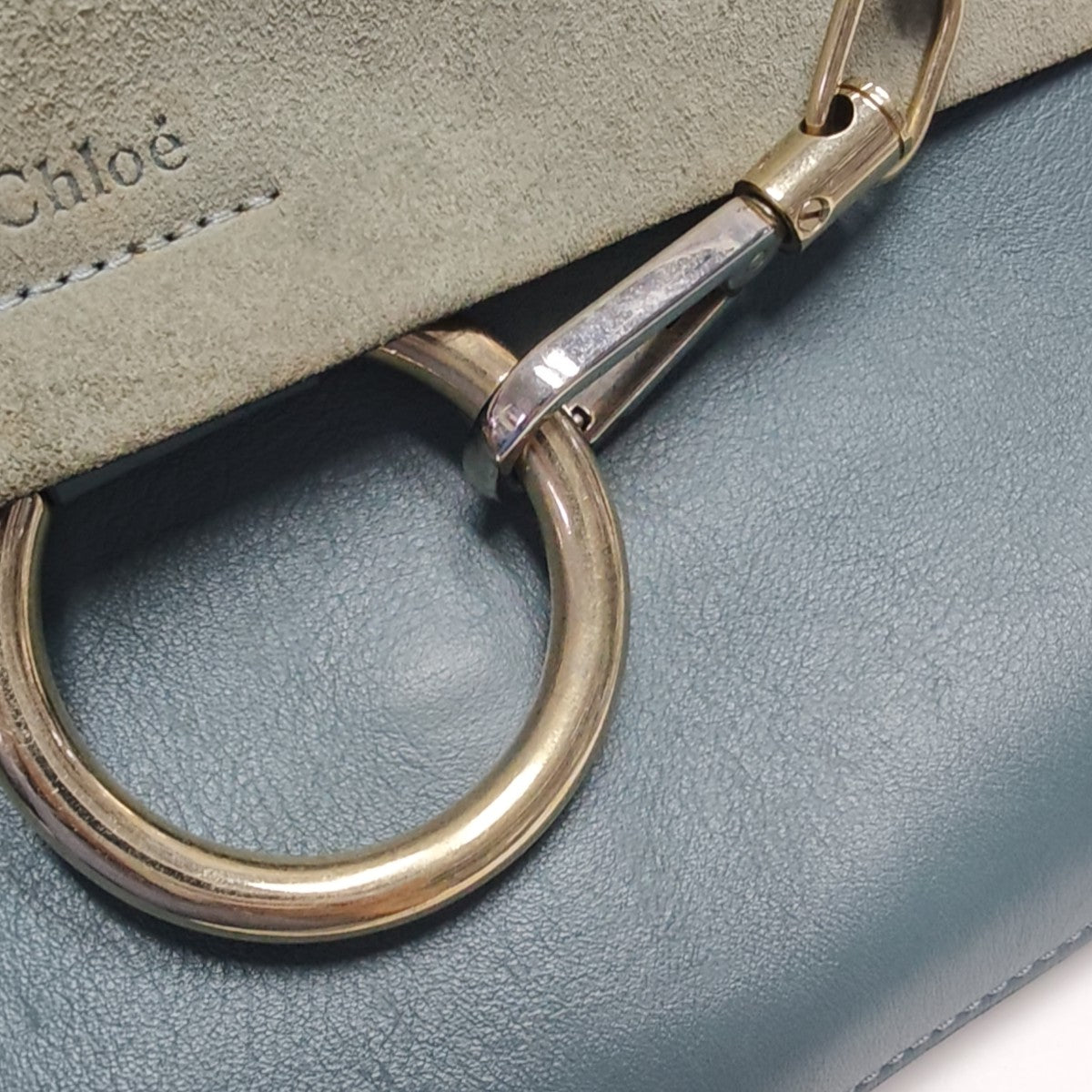Faye Medium Calfskin Blue