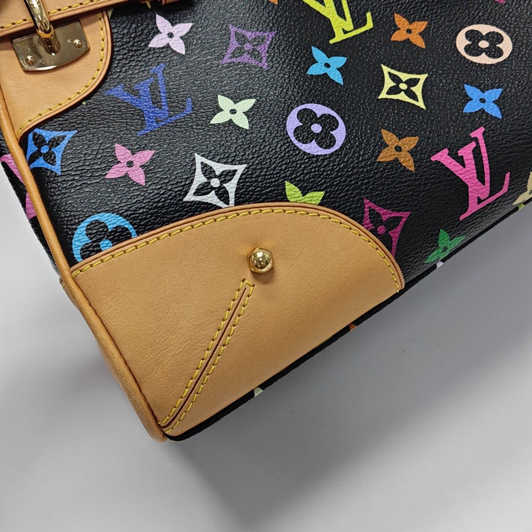 LV × TM CLAUDIA Monogram Coated Canvas Black