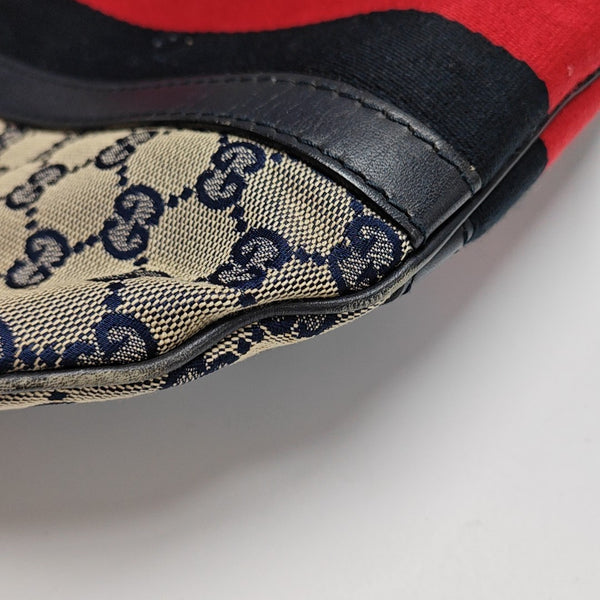 Rania Monogram Canvas Blue