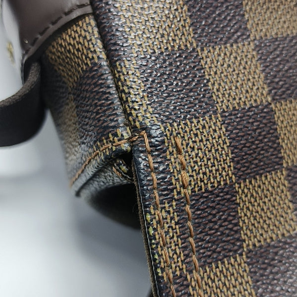 MELVILLE Damier Ebene Coated Canvas Brown