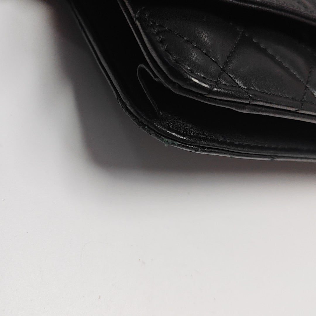 CAMBON Medium Quilted Calfskin Black