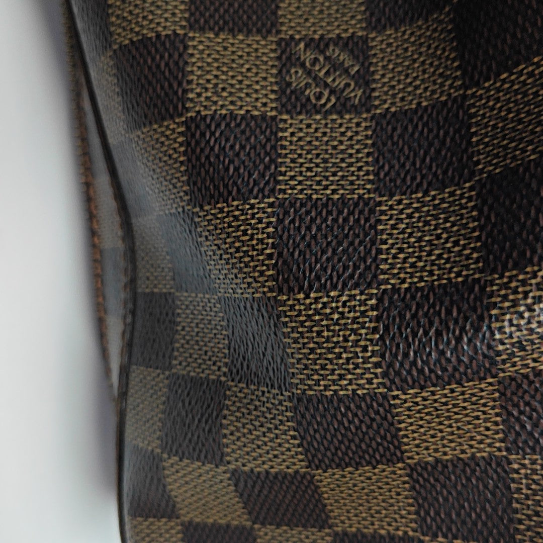 GÉRONIMOS Damier Ebene Coated Canvas Brown