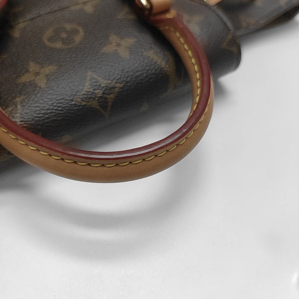 MONTSOURIS PM Monogram Coated Canvas Brown