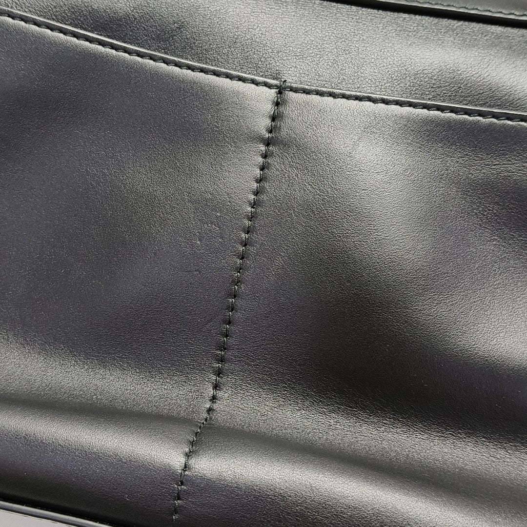 Calfskin Shoulder Bag Mini Black
