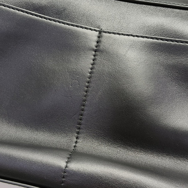 Calfskin Shoulder Bag Mini Black