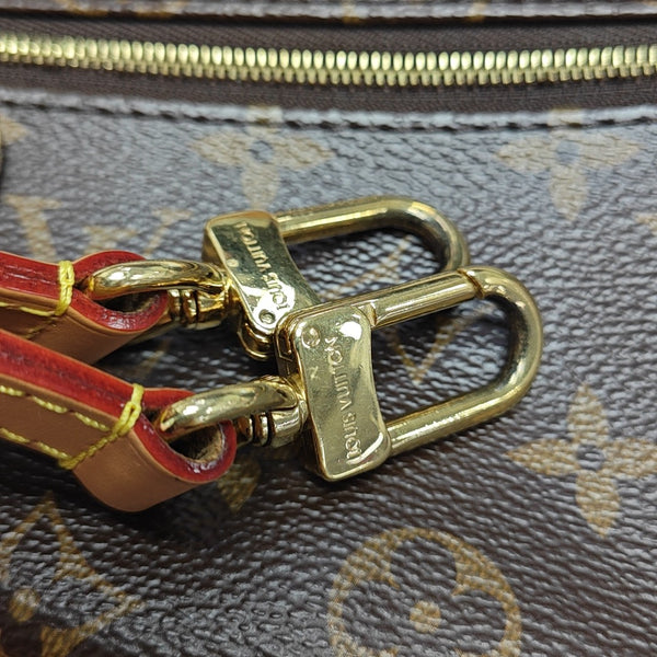 LOOP Monogram Coated Canvas Brown
