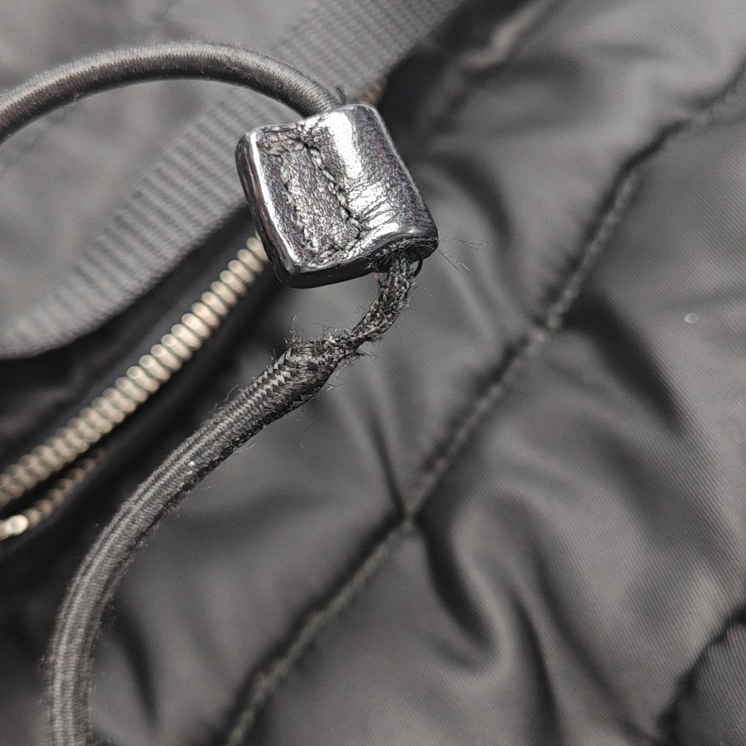 Nylon Backpack Black