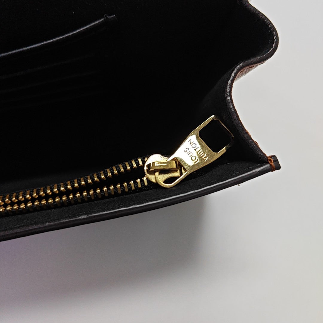 DAUPHINE WOC Monogram Coated Canvas Brown