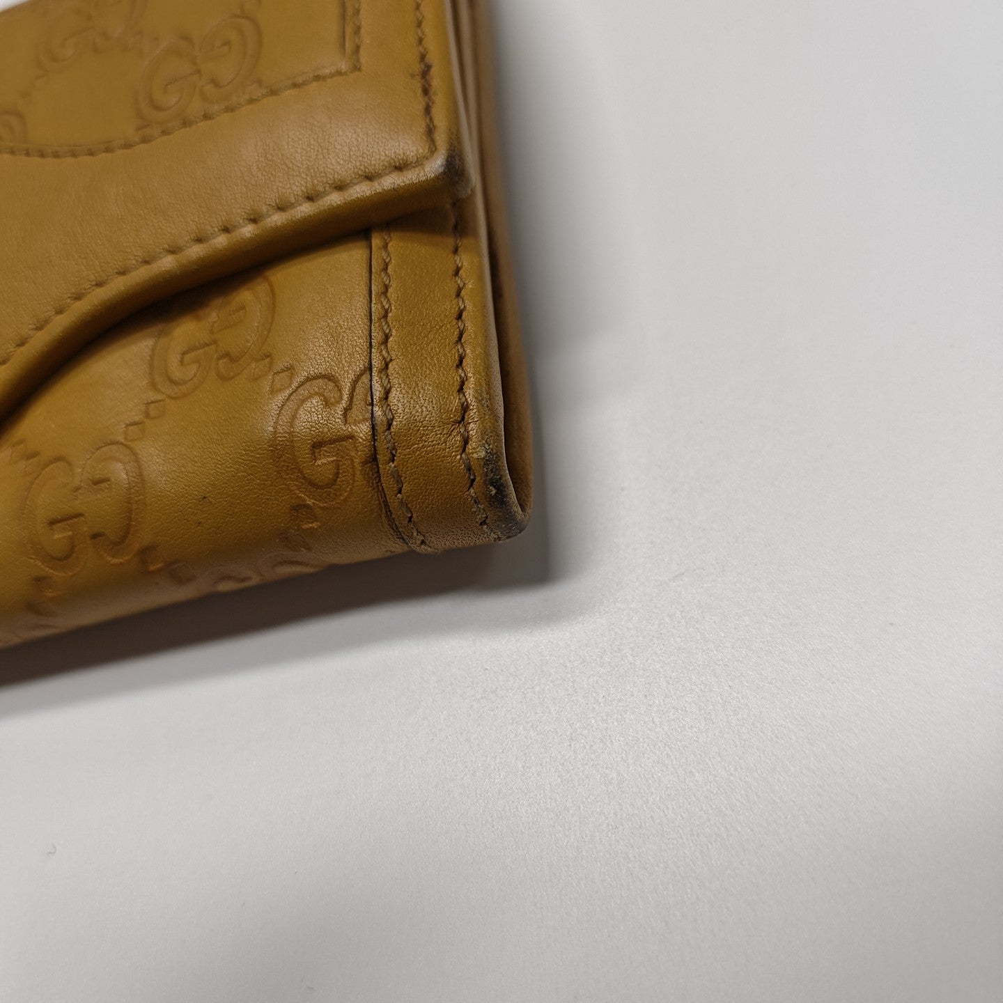 Monogram Calfskin Wallet Yellow