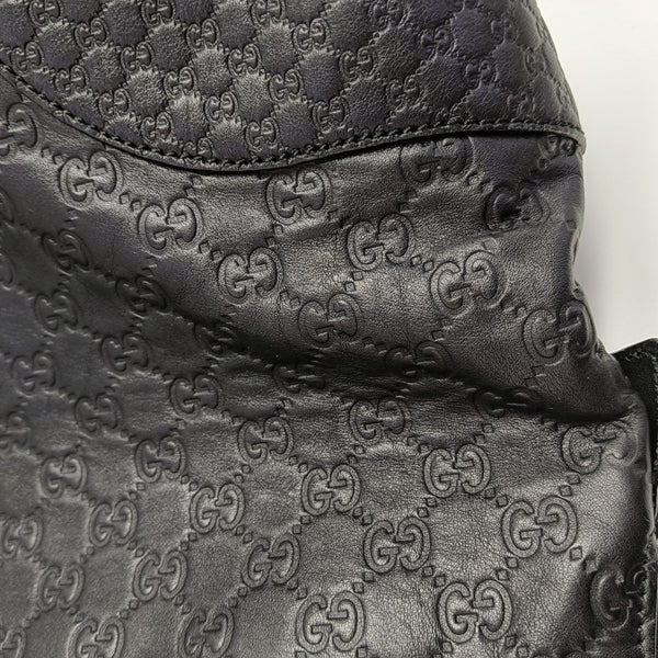Bree Monogram Calfskin Black