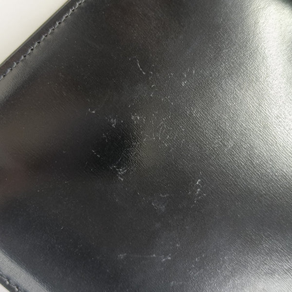 TRIOMPHE Medium Calfskin Black