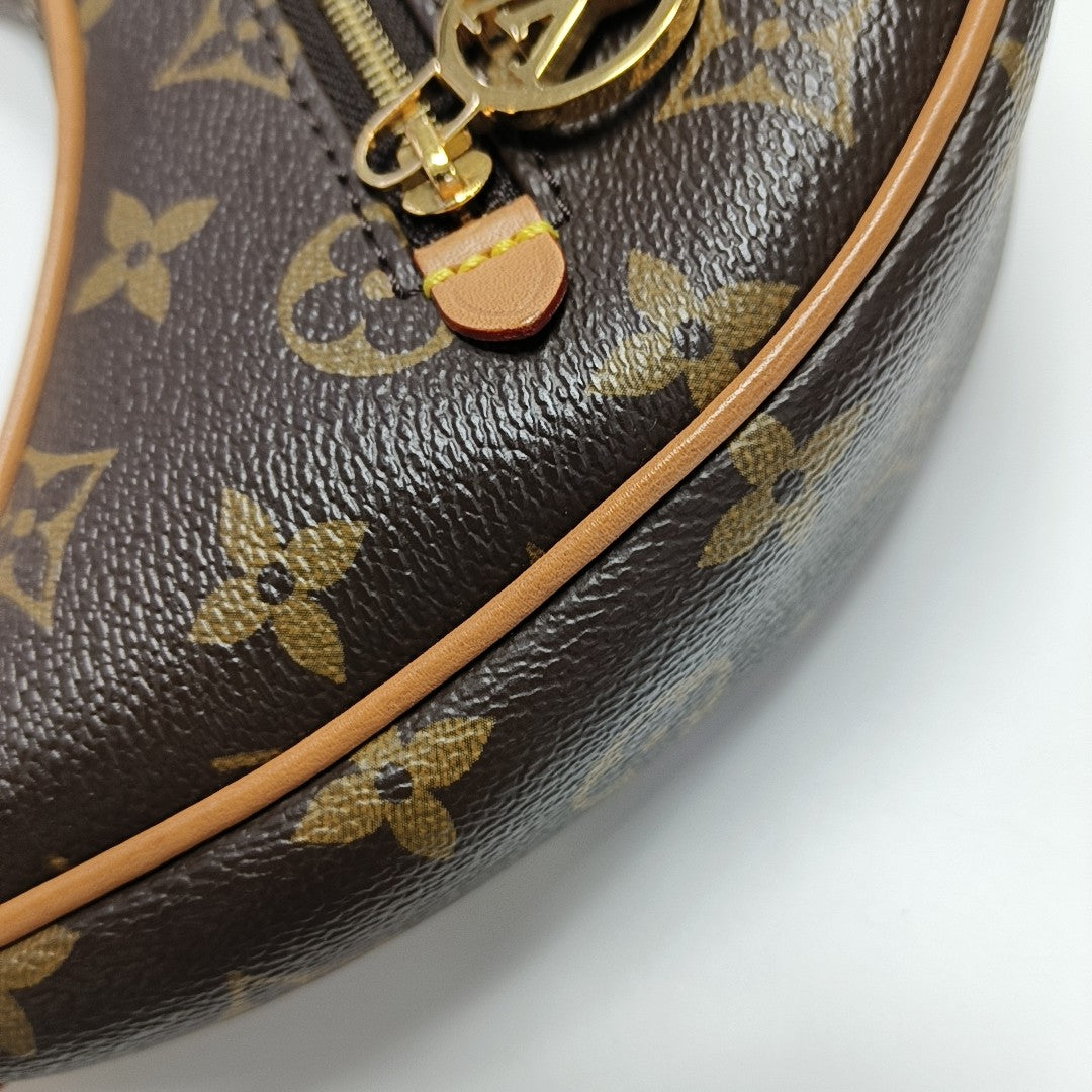 LOOP Monogram Coated Canvas Brown
