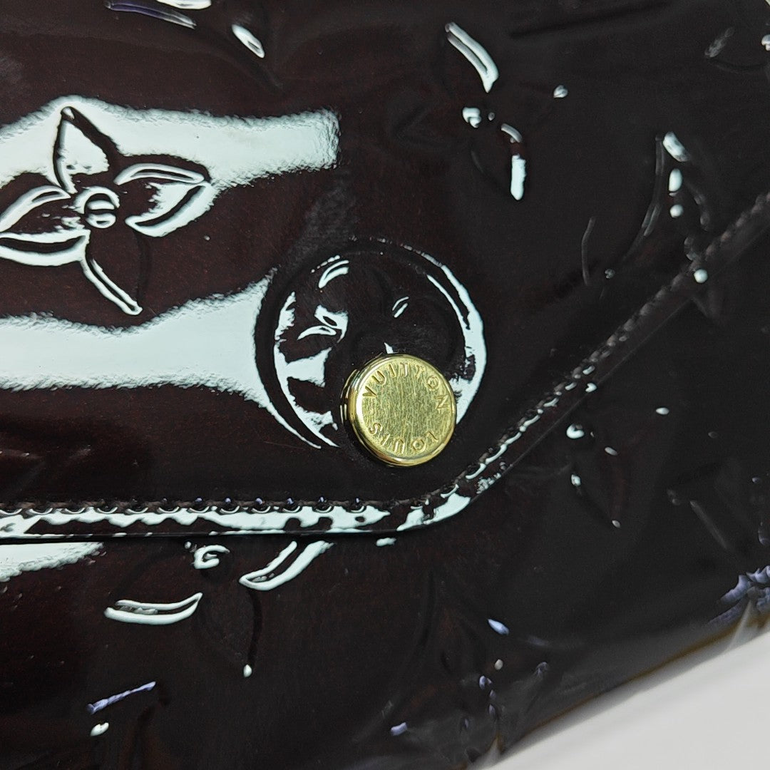 SARAH Patent Leather Red Wallet