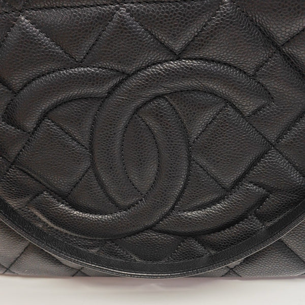 CC TIMELESS SOFT Quilted Grained Calfskin Black