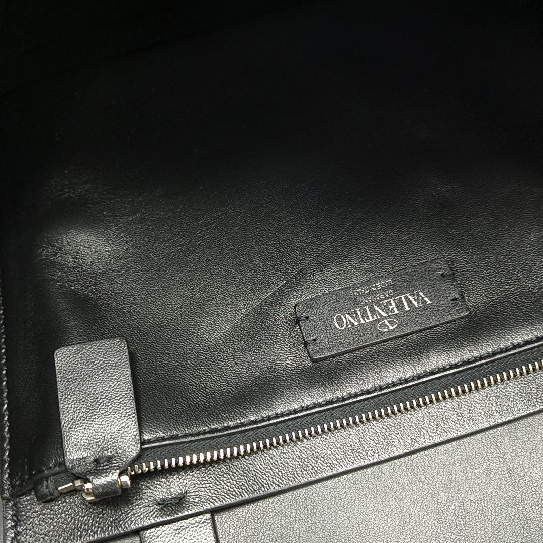 Vlogo Signatur Calfskin Black