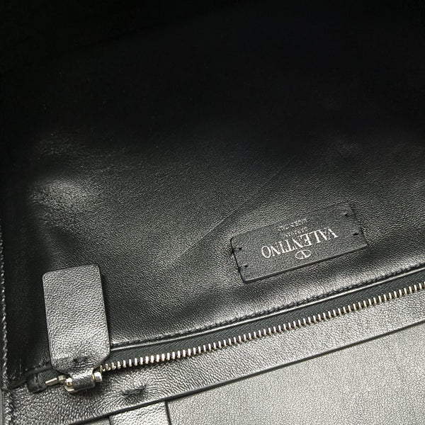 Vlogo Signatur Calfskin Black