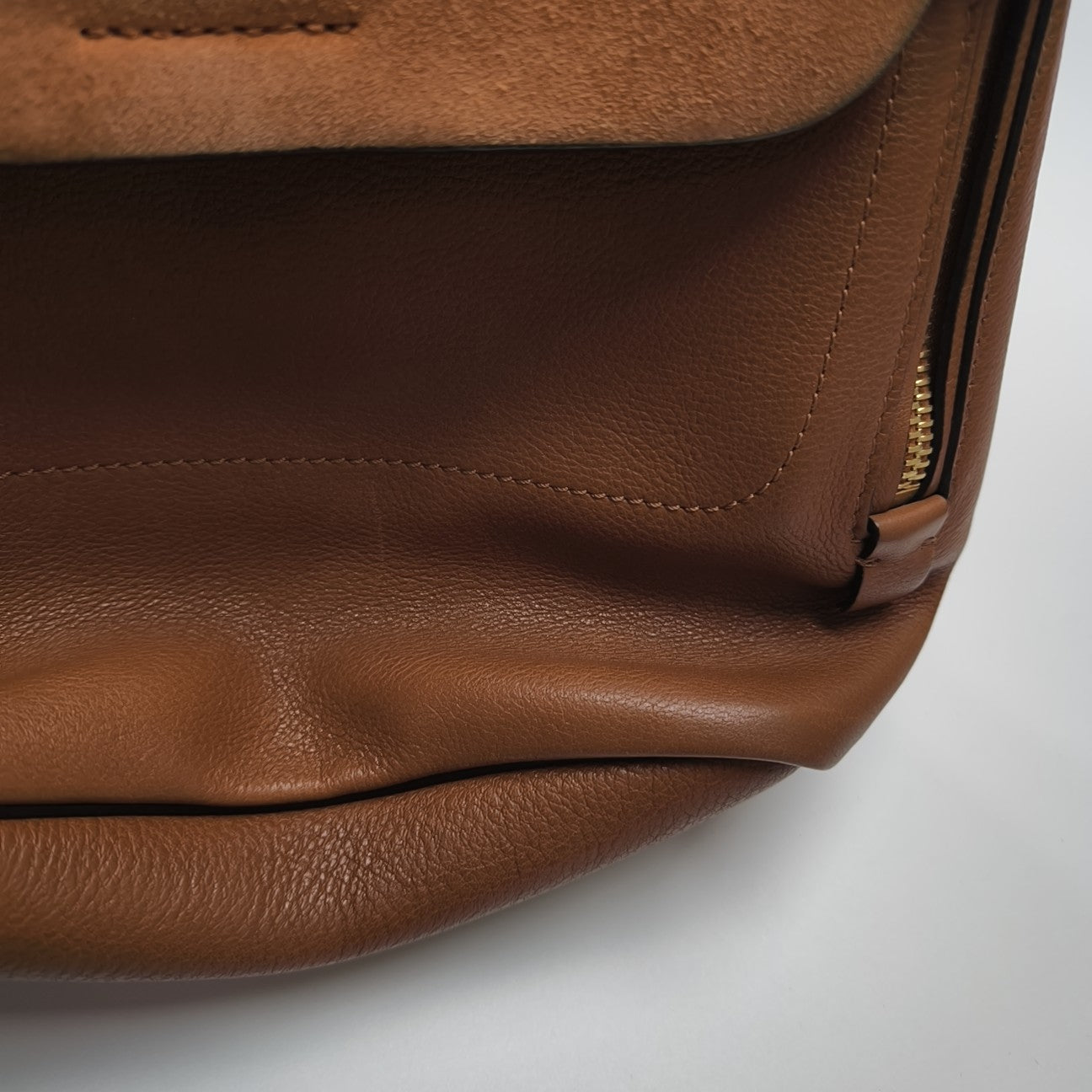 Faye Small Calfskin Brown