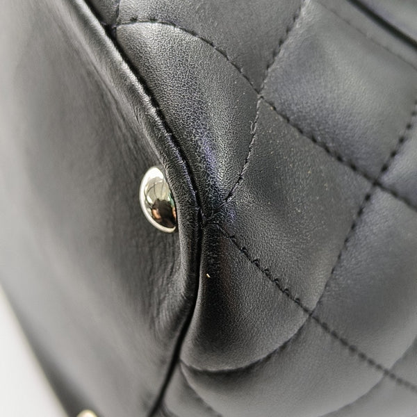 CAMBON Medium Quilted Calfskin Black