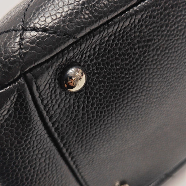 CC TIMELESS SOFT Quilted Grained Calfskin Black