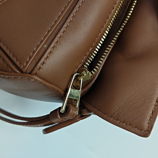 Puzzle Mini Calfskin Brown
