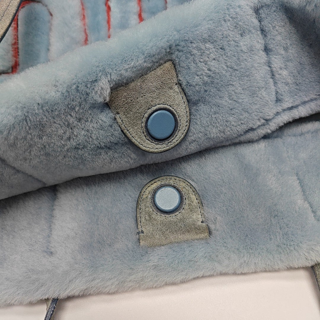 Fabric Tote Bag Blue