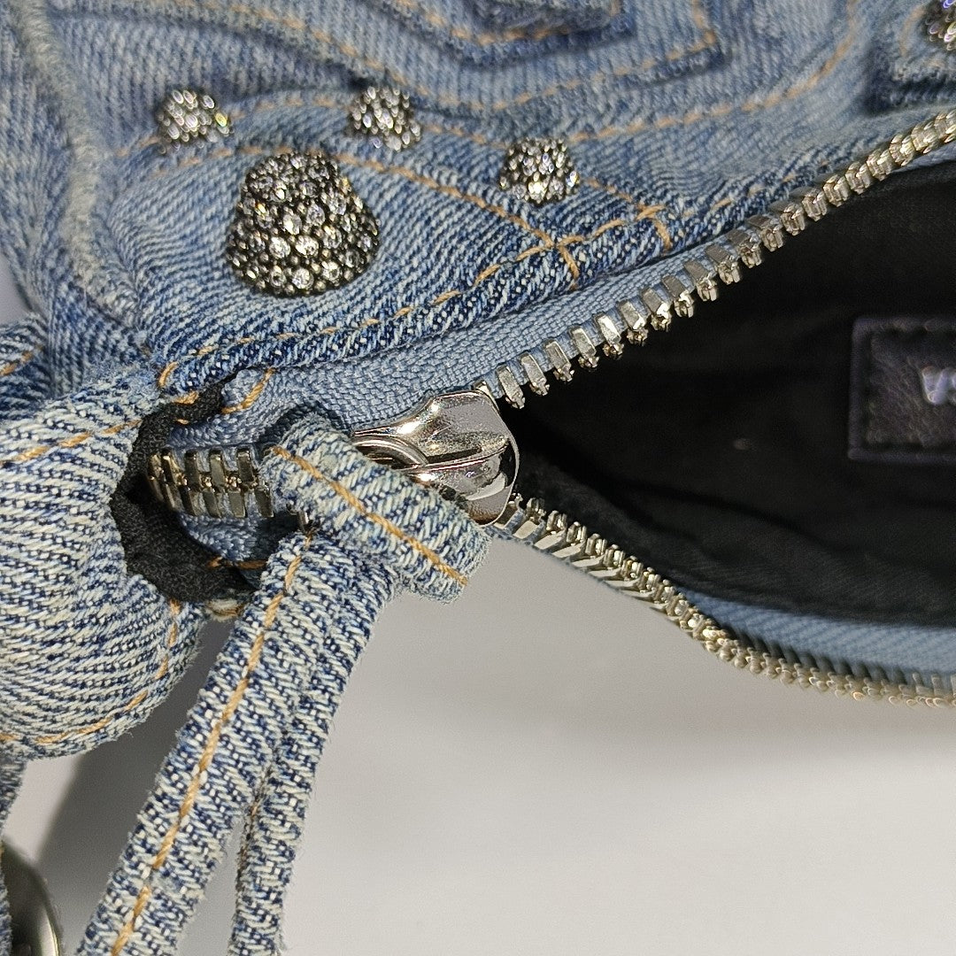 Le Cagole Mini Denim Blue