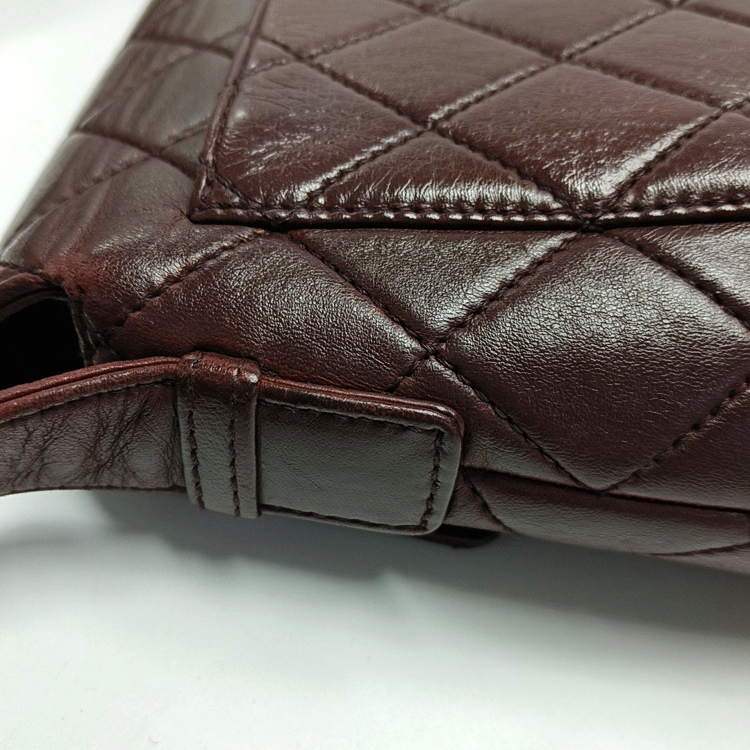 Quilted Lambskin Red