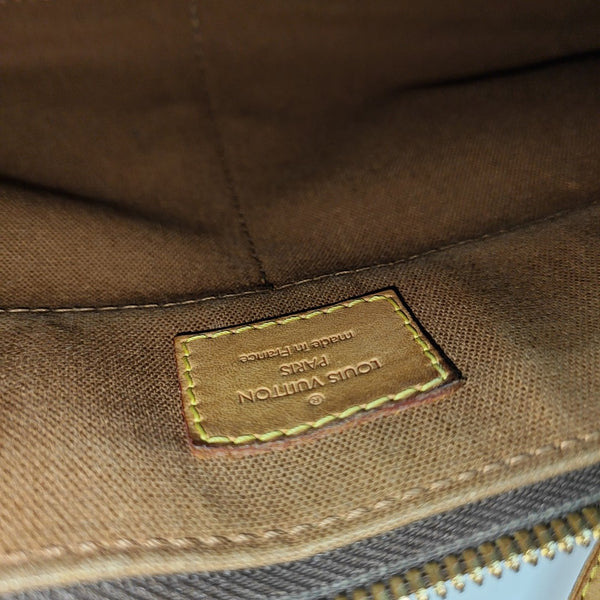 POPINCOURT Monogram Coated Canvas Brown