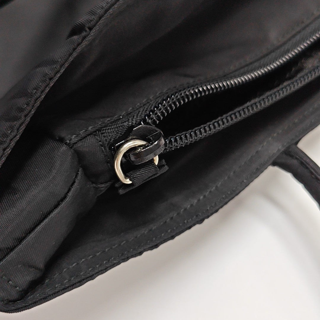 Nylon Tote Bag Black
