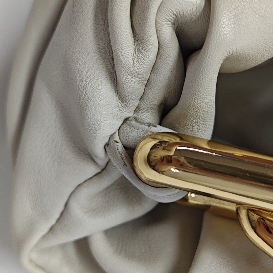 The Pouch Mini Calfskin White
